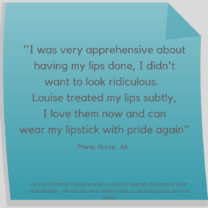 Lip fillers Teddington Middlesex The skin nurse 