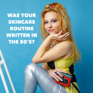 skincare routine from the 80's The skin nurse Teddington